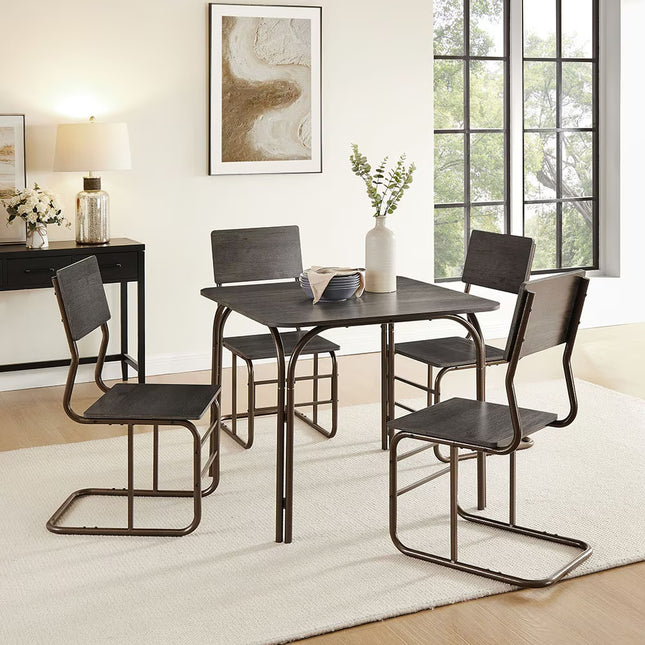 5-Piece Modern Dining Table Set