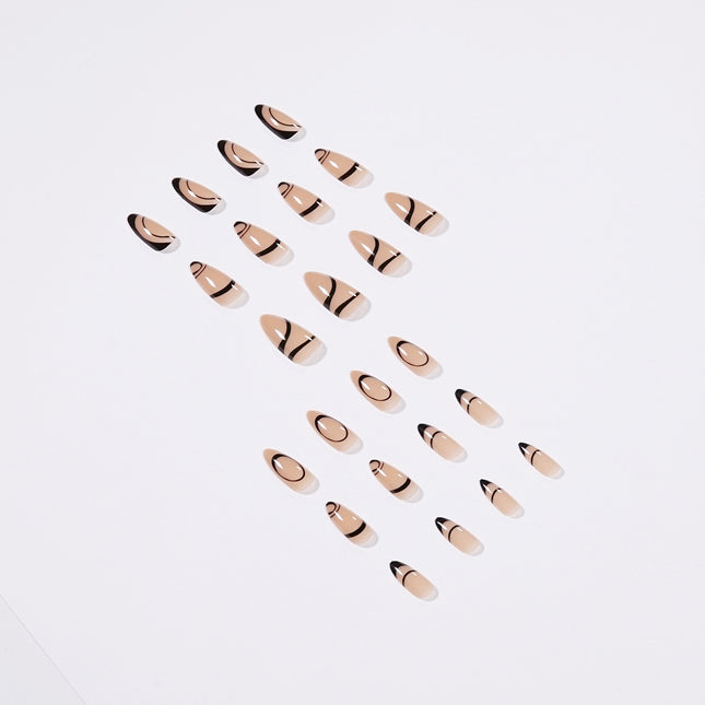 Nordic Wind Simple Nail Patch Set