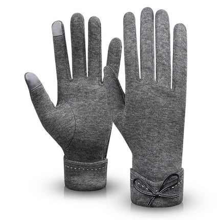 Gants thermiques en polaire pour l'équitation d'hiver