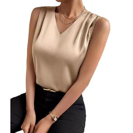 Temperament Commute Vest Bottoming Top