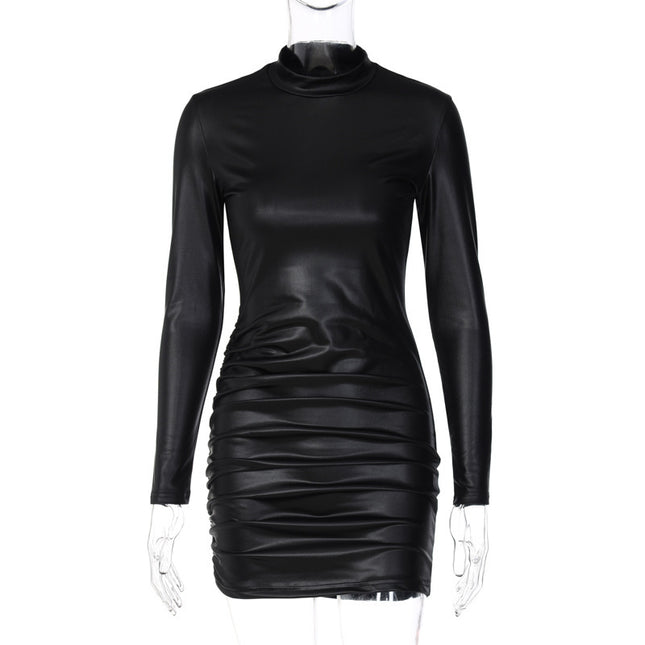Slim Fit Round Neck Long Sleeves