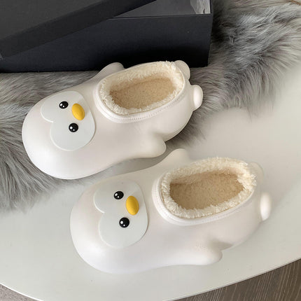 Chaussons thermiques imperméables et légers doublés de polaire pour femmes