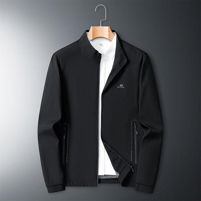 Men's Casual Stand Collar Jacket