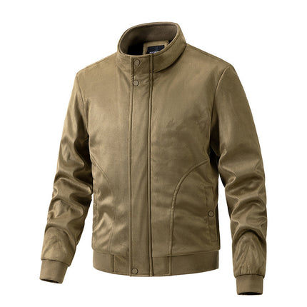 Men's Slim Fit Suede Jacket
