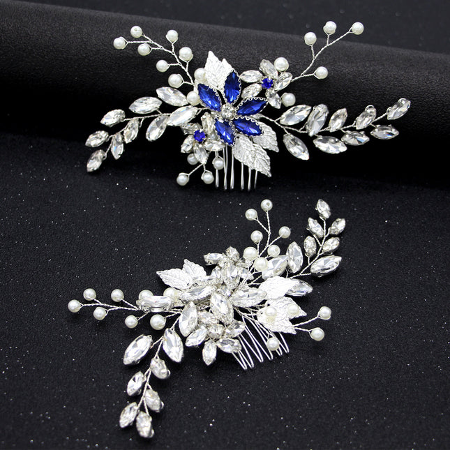 Coiffe de robe en gaze de cristal doré et argenté