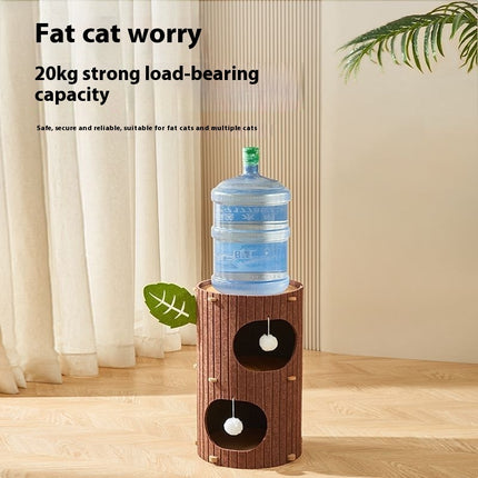 Nid en feutre pour griffoir de chat
