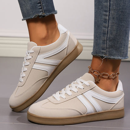 Lace-up Round Toe Flats Shoes