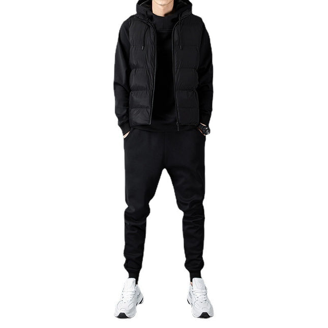Plus Size Hooded Sweater Set