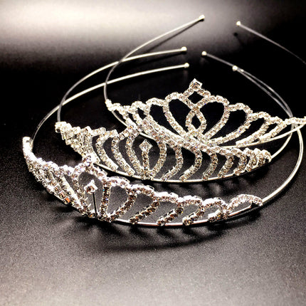 Accessoires pour cheveux pour enfants, mini strass brillants