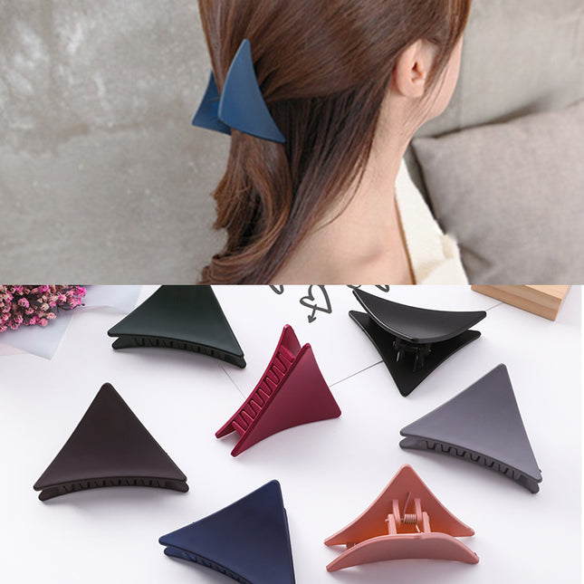 Medium Matte Triangle Hair Clip
