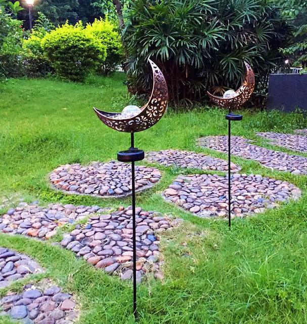 Flame Shape Design Solar LED Lamp