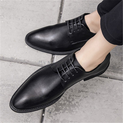 Classic Leather Casual Shoes - Ordinary Style