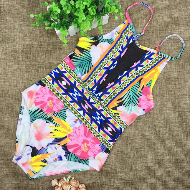 Sexy Mesh One-Piece Swimsuit