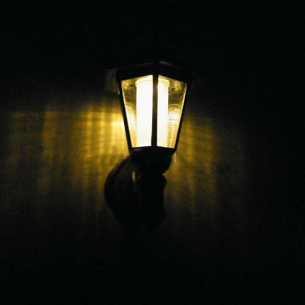 Solar Garden Wall Light