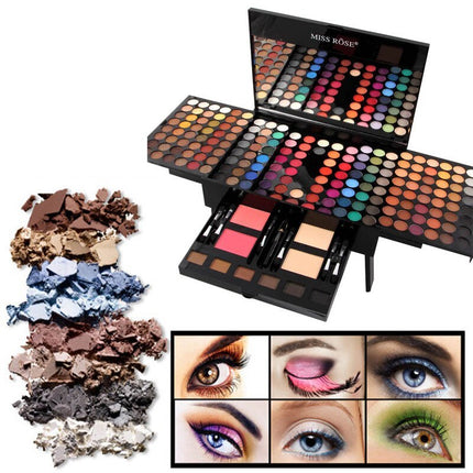 180 Colors Eyeshadow Blush Set Personalized Piano-shaped Makeup Palette Box