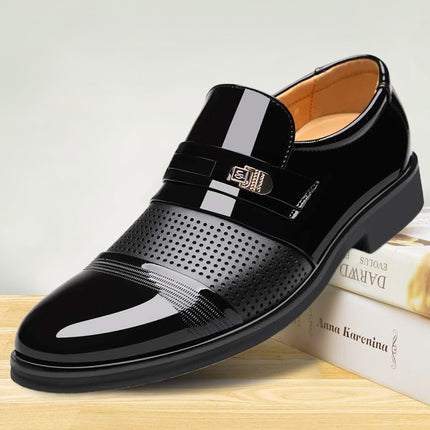 Dongdong Men's Formal Leather Shoes & Sandals – Business Style, Comfortable & Durable