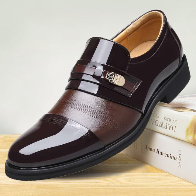 Dongdong Men's Formal Leather Shoes & Sandals – Business Style, Comfortable & Durable