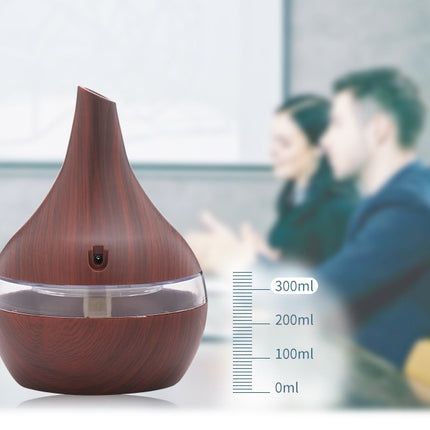 Wood grain tip humidifier air purifier