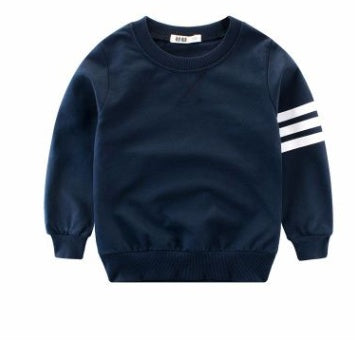 Pull col rond à manches longues pour garçon