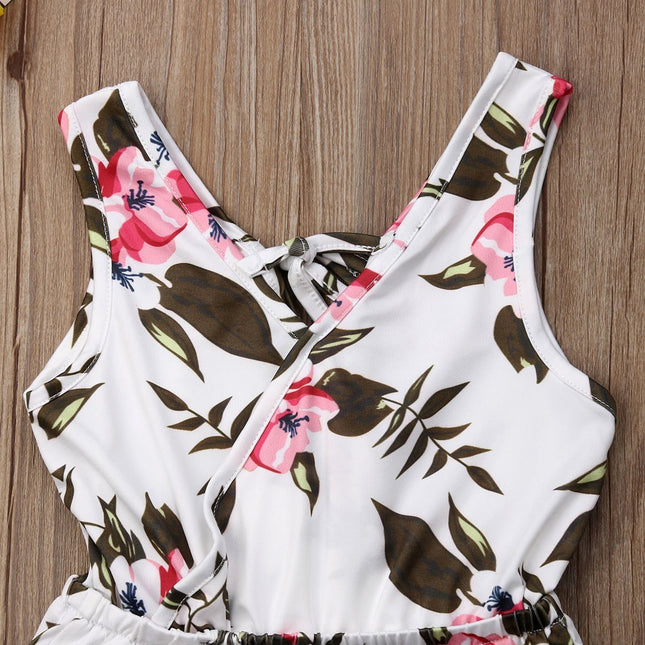 Tenues florales pour bébé fille d'été
