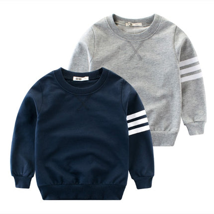 Pull col rond à manches longues pour garçon