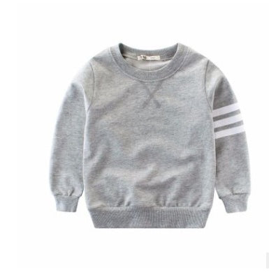 Pull col rond à manches longues pour garçon