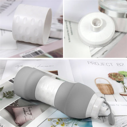 Bouteille d'eau pliable en silicone