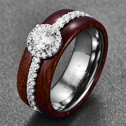 Bague de fiançailles élégante pour mariage