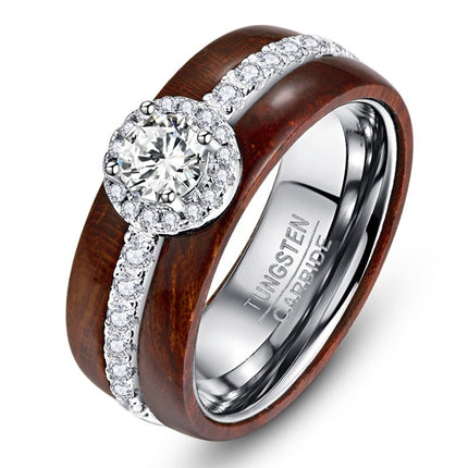 Bague de fiançailles élégante pour mariage