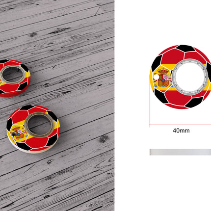 Football World Cup Fidget Spinner Toy Keychain