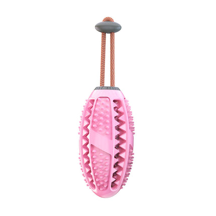 Les brosses à dents renversées décompressent les balles en caoutchouc élastiques