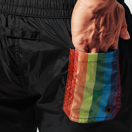 Sports Loose Rainbow Swimming Shorts