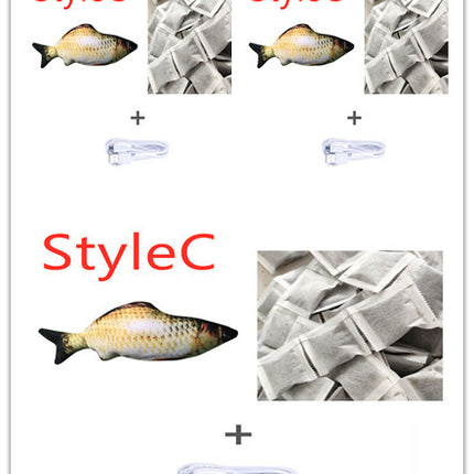 Electric Jumping Fish Simulation Electric Fish Toy
