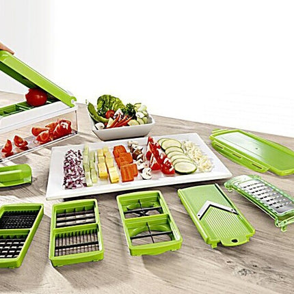 Hachoir à légumes multifonctionnel 12 pièces