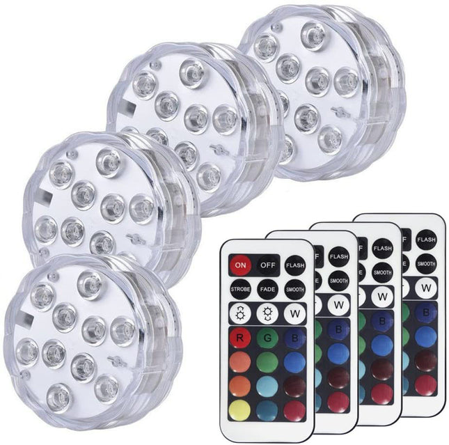 Waterproof LED Pool Light with Remote