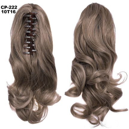 Long Wave Ponytail Wrap Around Clip-In Hair Headwear