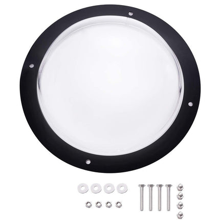 Acrylic Window Transparent Semi-Circular Cover Pet Fence Window