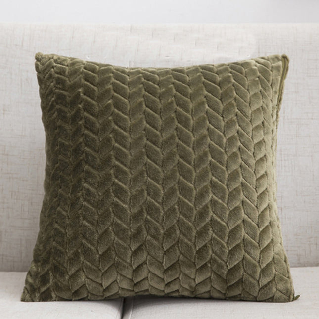 Plush Cushion Cover