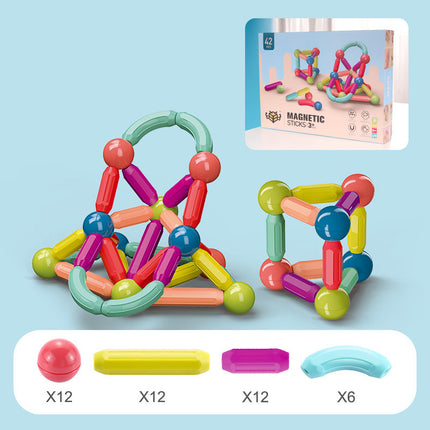 Magnetic Rod Building Blocks For Children Toys Gift