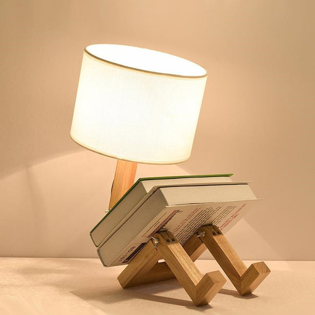 Creative Wooden Desk Lamp