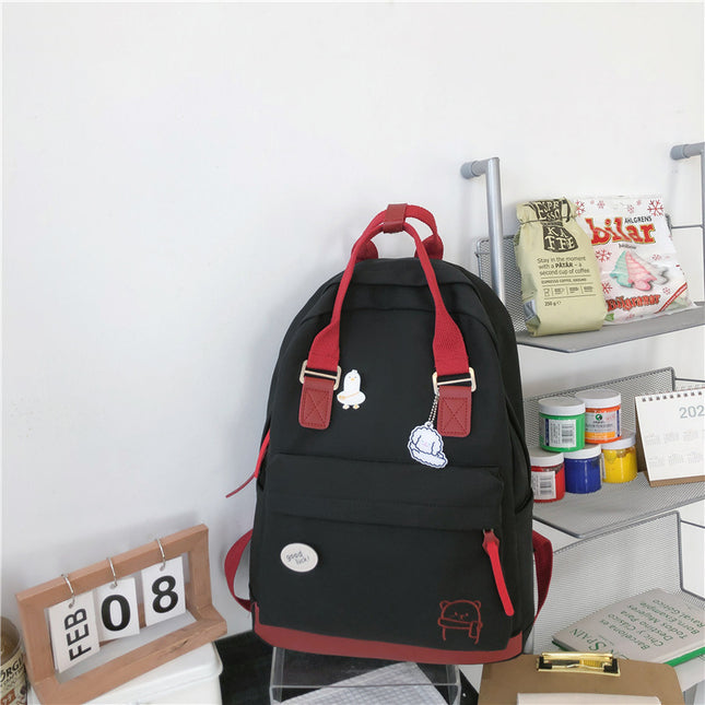 Nouveau sac à dos d'été en nylon antivol Harajuku pour femmes