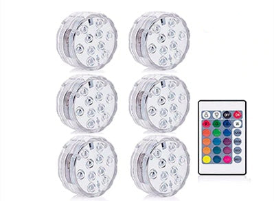 Waterproof LED Submersible Candle Lamp
