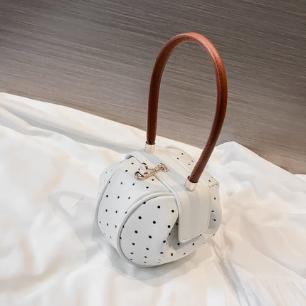 Mini sacs fourre-tout à pois en forme de boulette