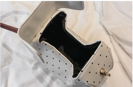 Mini sacs fourre-tout à pois en forme de boulette