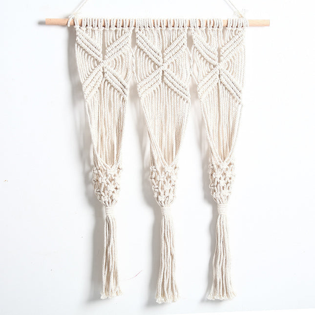 Bohemian Woven Tapestry Flower Pot Hanger