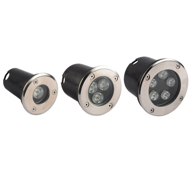 RGB LED Underground Lawn Light, Waterproof