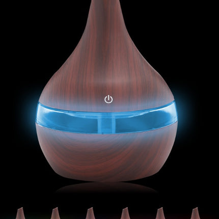 Wood grain tip humidifier air purifier