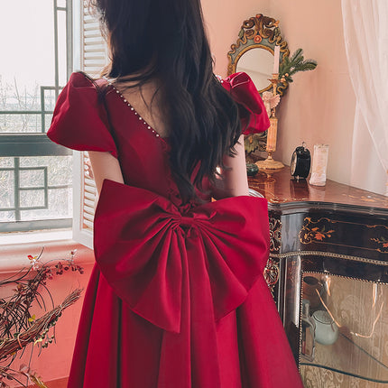 French Princess On The Run Satin Dress