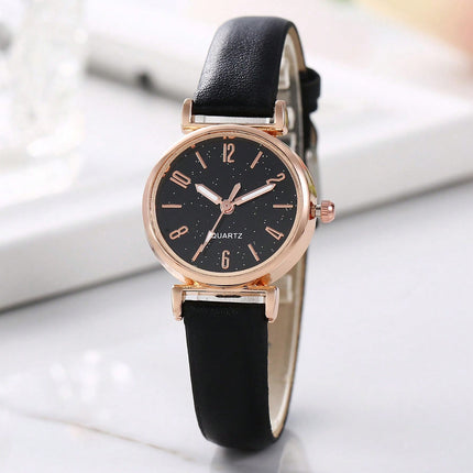 Montre à quartz avec bracelet en forme de cœur