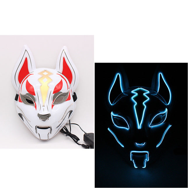 Glowing Cat Face Mask for Women